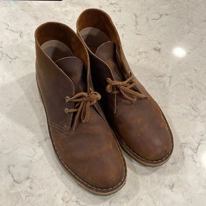 Size 10.5 Clarks Desert Boots (Mens)